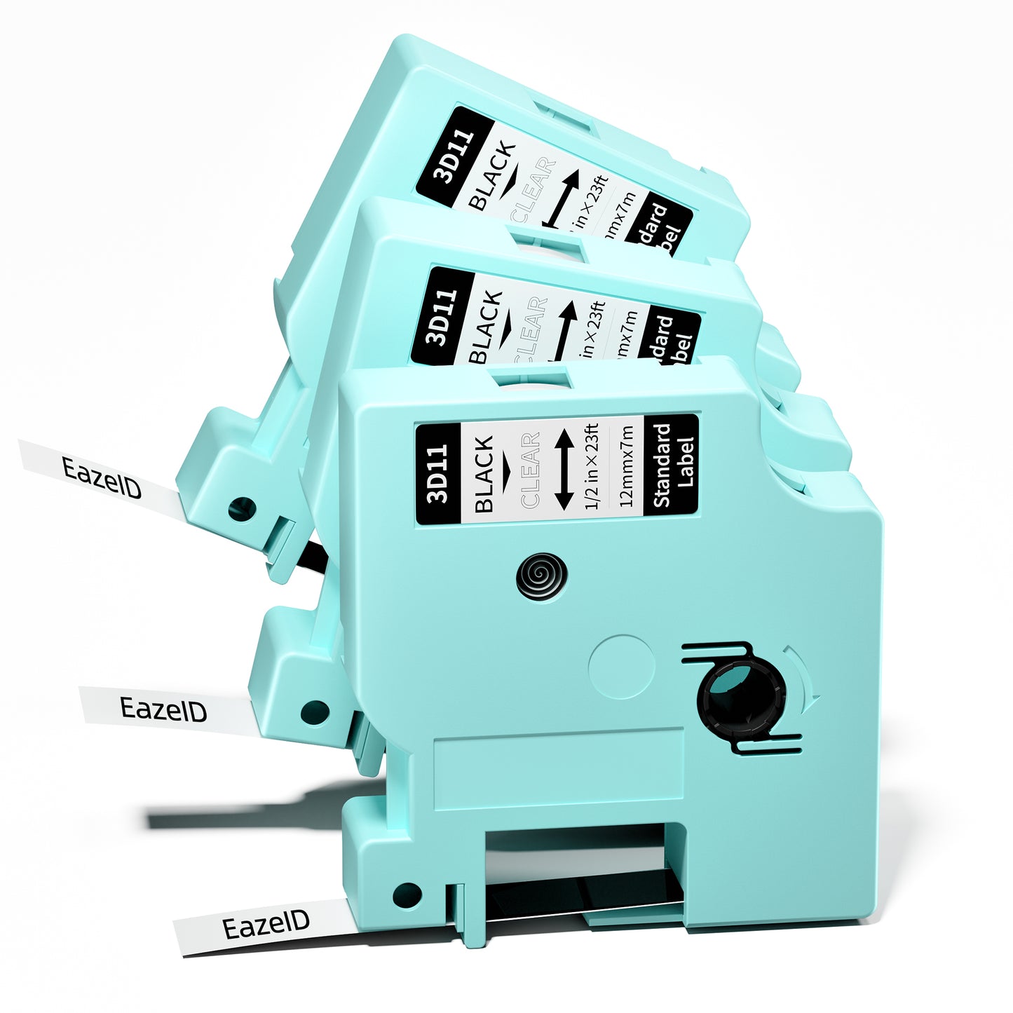 Label Maker Tape Compatible with DYMO D1 Label Tape 45013 S0720530 Replace for DYMO D1 A45013 Refills