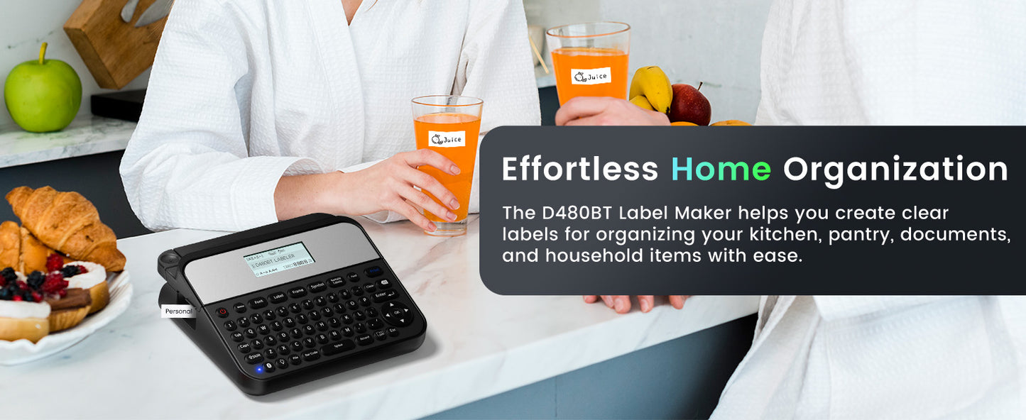 EazeID D480BT Label Maker