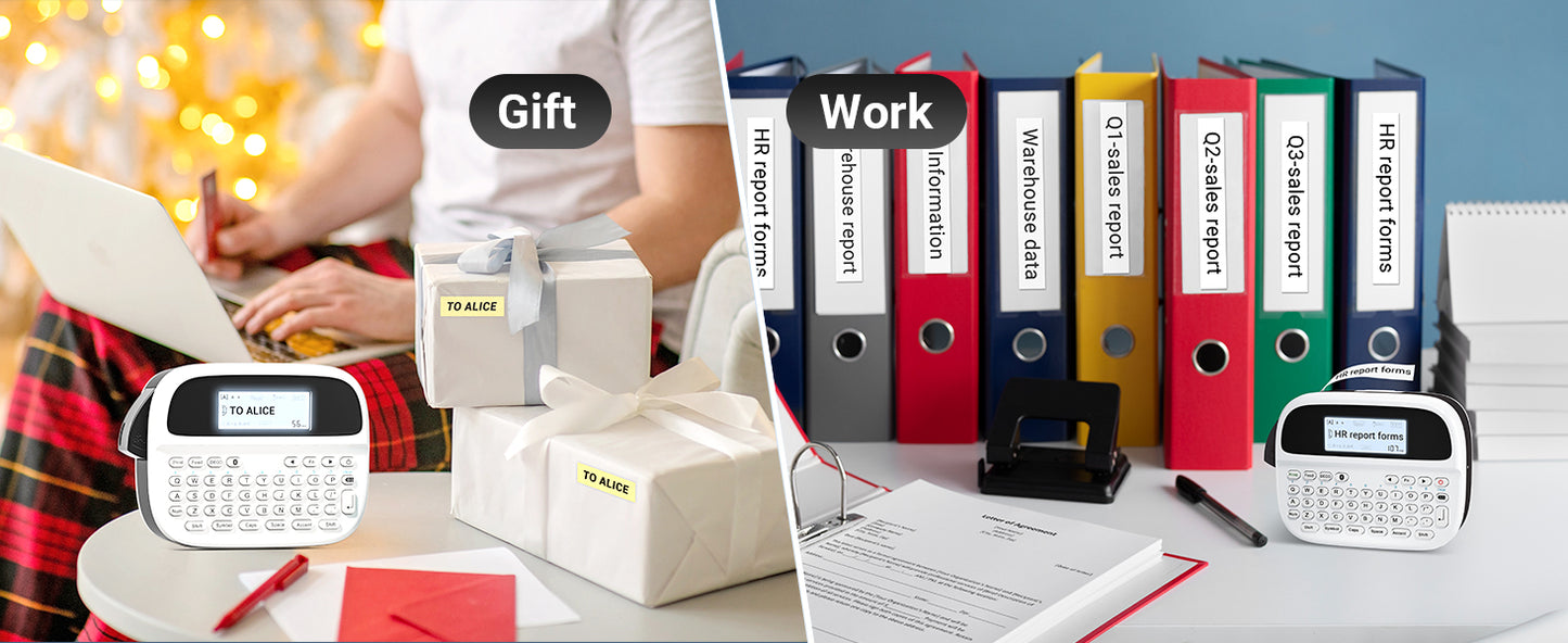 EazeID M950 Label Maker Machine with-Tape