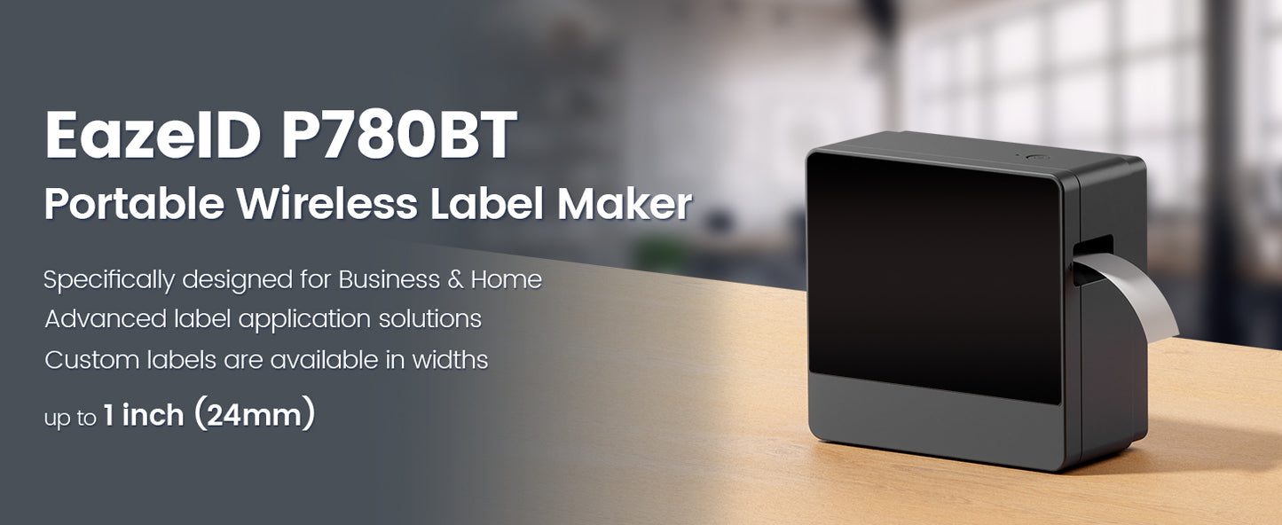 EazeID P780BT Label Maker