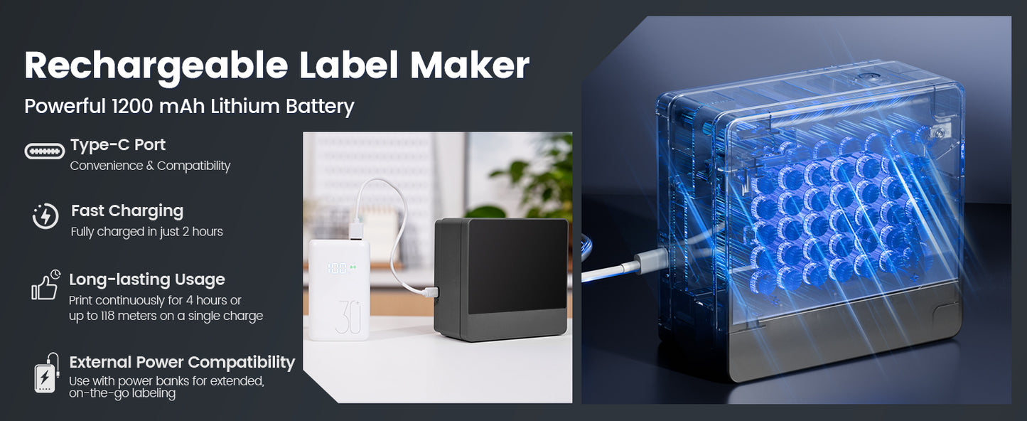 EazeID P780BT Label Maker