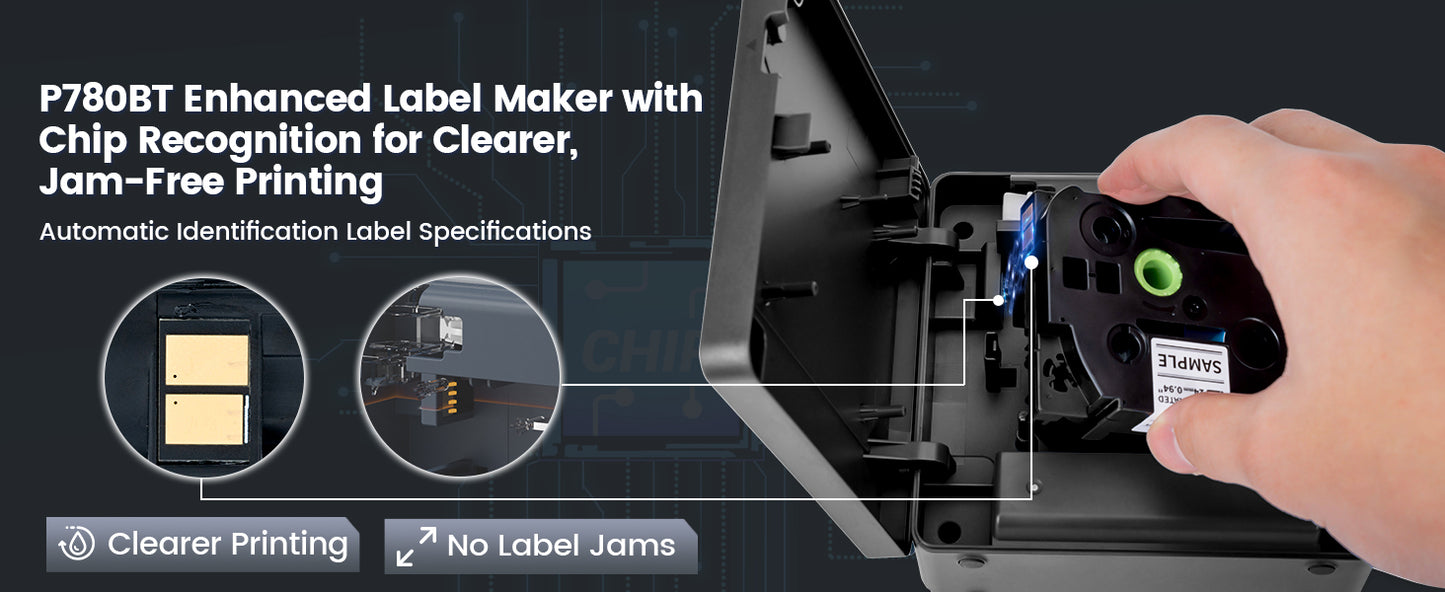 EazeID P780BT Label Maker