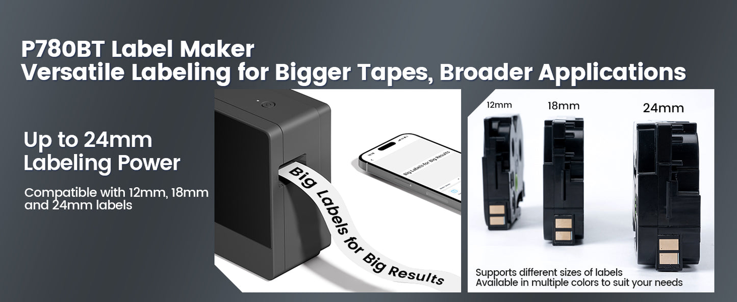 EazeID P780BT Label Maker