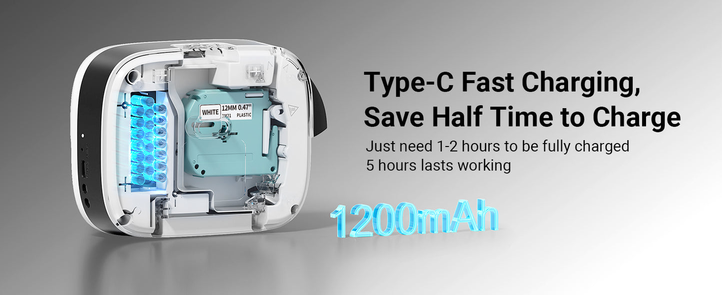 EazeID M950 Label Maker Machine with-Tape